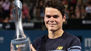 Raonic defeats Federer at Brisbane final