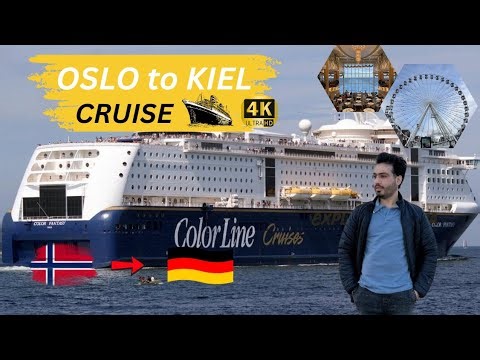 Full Oslo–Kiel Ferry Adventure 🇳🇴🚢🇩🇪 | Color Line Complete Journey | 4K