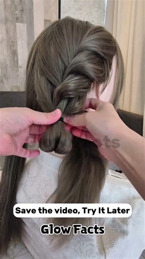 Cute Anime Hairstyle Tutorial 🎀 Easy Braided Bun Look #AnimeHairstyle #KawaiiHair #BraidedBun