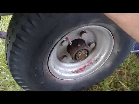 How to tighten trailer wheel bearings