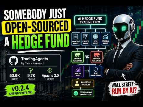 Somebody Just Open-Sourced a Hedge Fund (AI Trading Agents Explained)