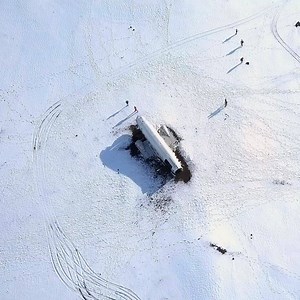 14K views · 297 reactions | The DC-3 plane wreck in South Iceland pristinely captured from above! #guidetoiceland | Guide to Iceland | Facebook