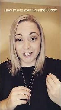 Breathing Necklace for Meditation and Anxiety Relief | How it works | BreatheBuddy