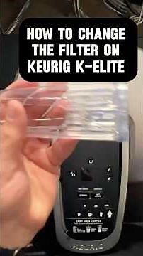 How To Change the Filter on a Keurig Coffee Maker