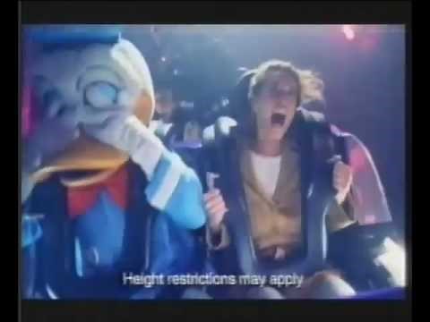 Walt Disney Studios at Disneyland paris Advert 2002