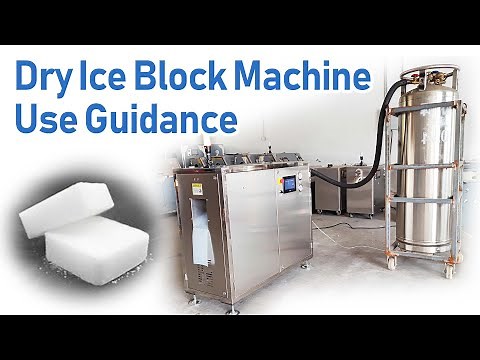 Useful! Complete Guidance for Using Dry Ice Block Machine