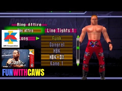 WWF No Mercy Plus V3 – All CAW Parts