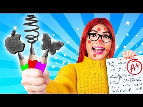 BEST SCHOOL HACKS YOU WISH TO KNOW EARLIER | USEFUL & AWESOME HACK BY CRAFTY HACKS PLUS