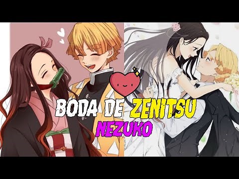 ¿Cómo fue que Zenitsu le pidió matrimonio a Nezuko? - Kimetsu no yaiba