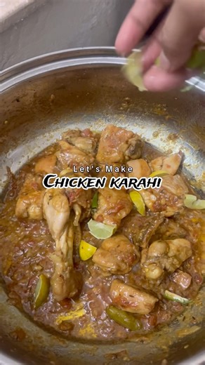 Chicken Karahi recipe #chickenkarahi #shorts #bayan #food