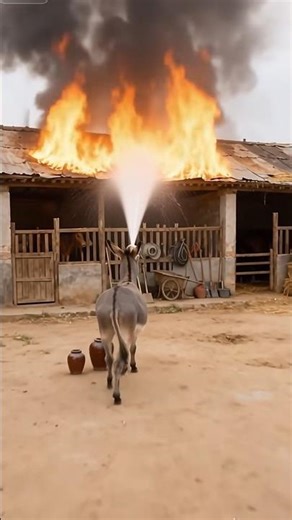 What happened when Grandpa's house caught fire?🥹🤯#shorts #ai #shortsfeed