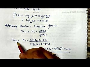 Example 2- Newton Raphson Method-lecture4/m3