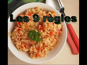 comment cuire du riz basmati - Les 9 règles