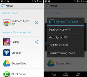 New AllCast app allows Android users to wirelessly beam local content to Apple TV, Roku, and more