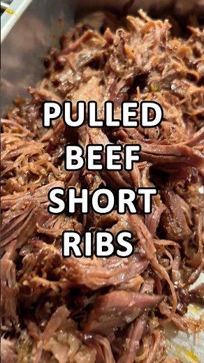 Tender & Juicy Pulled Beef from Short Ribs 🥩🔥 | Gas Grill BBQ
