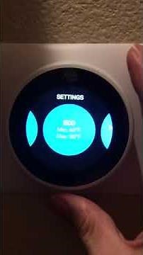 Nest thermostat how to manually hold temperature