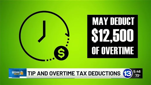 Watching your wallet: Tip and overtime tax deductions