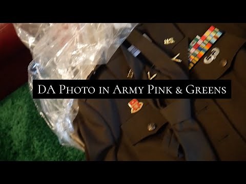 Da Photo in Army Pink and Greens