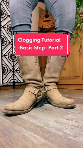 Clogging Tutorial -Basic Step- Part 2 #clogging #tutorial #dancetutorial
