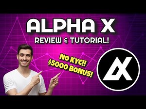 ALPHA X Exchange Review & Tutorial (BEST PERPETUAL FUTURES TRADING PLATFORM?!) | $5,000 BONUS!!