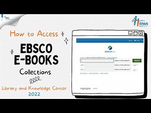 How To Access EBSCO eBooks