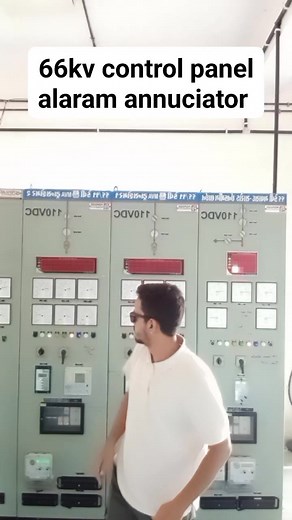 66kv control panel alaram annuciator #annuciator #controlpanel #reelsviralシfb | Er Muhammad Miyaji