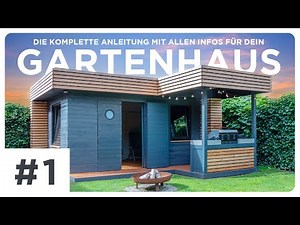 DIY GARDEN HOUSE / TINY HOUSE & OUTDOOR KITCHEN - detailed explanation with INSTRUCTIONS for DIY ...