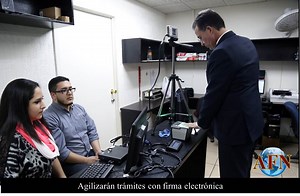 Agilizarán trámites con firma electrónica