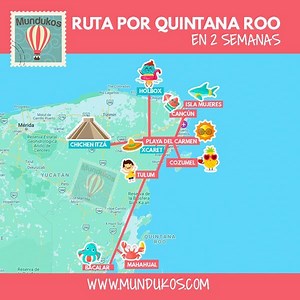 Ruta completa por Cancún y Quintana Roo - Mundukos