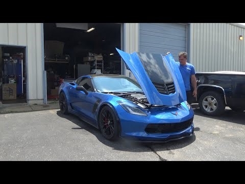 C7 Z06 Corvette, Aligned for Speed, Efficiency, AND Tire Wear? Custom alignment!