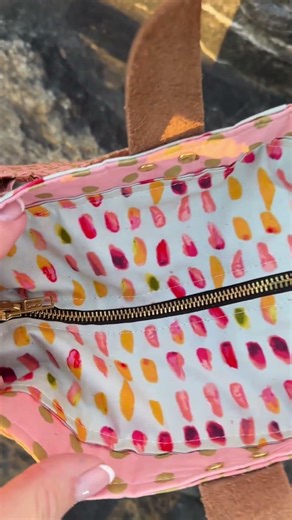 The Perfect Match! 💜 Stitched Chic Zipper Top Tote | Bag 15