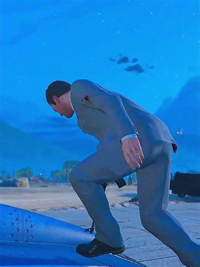 😒🤔🤔“What if Michael was Trevor in the ‘Nervous Ron’ mission?” #gta5