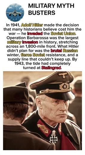 Operation Barbarossa: The Decision That Doomed Hitler