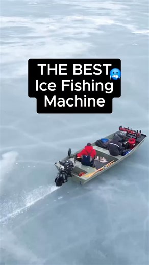 @boaterslist.tv on Instagram: "Keep the jonboat going year round🤙🥶 Via @larrysmithoutdoors #jonboat #icefishing #lakelife #minnesota #coldweather #ice #icefishingnation #boatlife"
