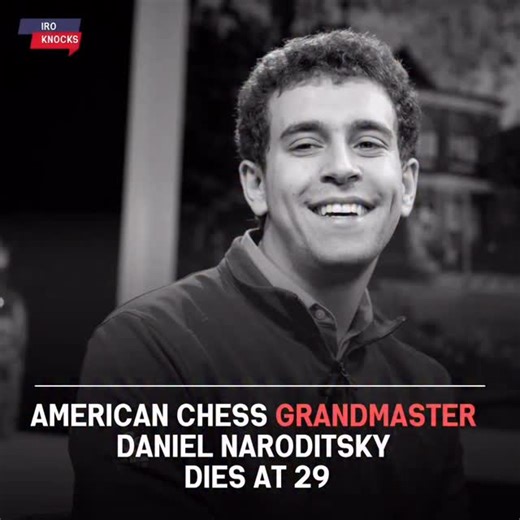 American chess grandmaster Daniel Naroditsky has died at the age of 29. Known for his popular online streams and clear, engaging chess lessons, Naroditsky was one of the most beloved figures in the chess community. The Charlotte Chess Center in North Carolina, where he worked as head coach, announced his death on social media Monday. No cause or location of death was given. Born in the San Francisco Bay Area, Naroditsky learned chess at age six and became a grandmaster before finishing high scho