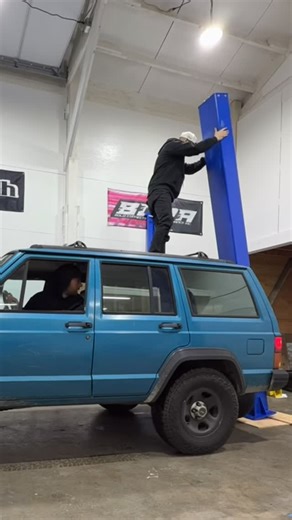 Mike Randol on Instagram: "“We got it up!” In this tutorial, we show you how to properly install a 2-post automotive lift in your home shop with no special equipment or knowledge of how to do anything. #garagegoals #carguystuff #driftcars"