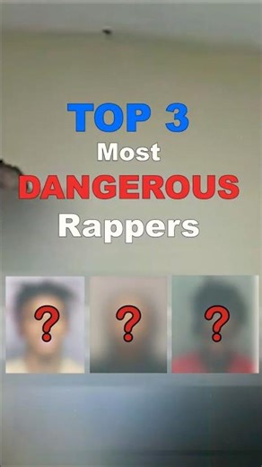 Top 3 Most Dangerous Rappers in Real Life 🎤