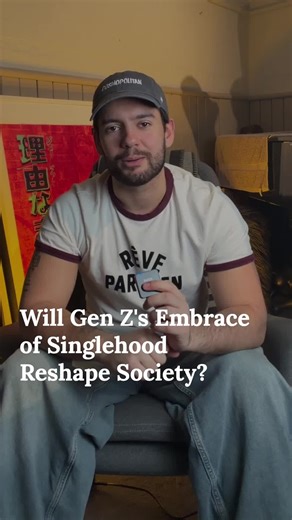 Gen Z is accelerating singlehood, not anti-relationship, just pro autonomy, purpose, and mental clarity. If 1 in 4 adults live alone already, what happens when being single becomes the default?