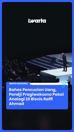 Pandji Pragiwaksono: Stand Up Comedy tentang Pencucian Uang