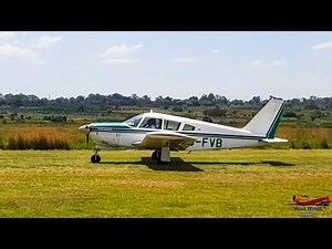 Piper Arrow II departing Springs Aerodome (FASI)