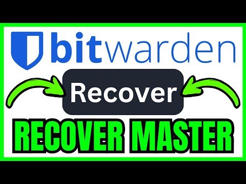 How To RECOVER Bitwarden Master Password (QUICK & EASY) 2026