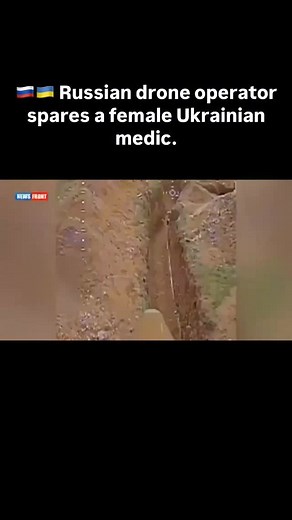 12K views · 572 reactions |  Russian drone operator spares a female Ukrainian medic. #ukraine #russia #kyiv #europe | Ethan Levins | Facebook