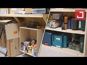 Aménagement de l'atelier, ON RANGE LES OUTILS !