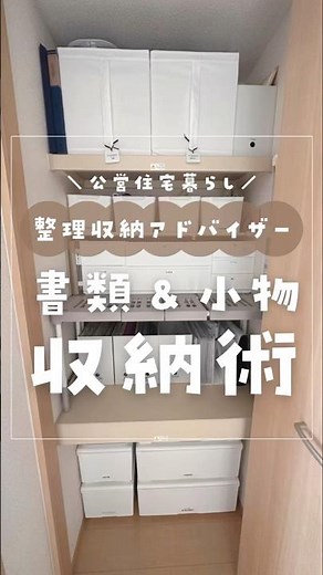 [Closet Storage] Tidy up your closet! ❗️ Document and accessory storage tips🛍️ #OrganizationAdvis...