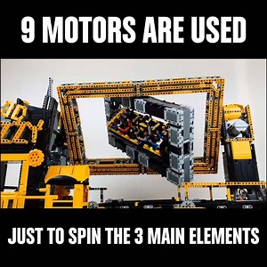 1.2M views · 25K reactions | 5 weeks to build this awesome ride! Thanks Shadow Elenter for sharing! Original video here: https://www.youtube.com/watch?v=c2kVy2n2bqo Are you feeling dizzy? | LEGO | Facebook