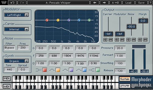 Morphoder Synth Vocoder Plugin
