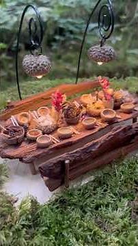 When creating the feasting table, we weren’t sure who would be dining here. What do you think?