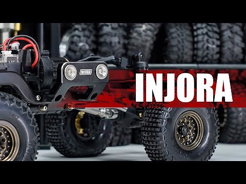INJORA Magnetic Body Mount for FCX18 - Revolutionize Your RC Crawler!