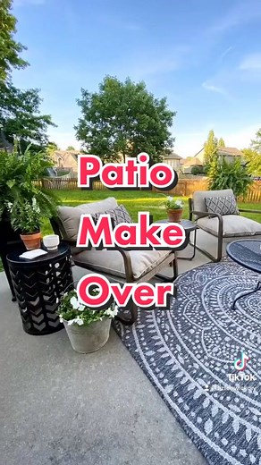Here’s to warmer days! #decorinspiration #hellospring #summer #patiomakeover #patiodecor #patiofurniture #patio #summervibes #walmartfinds #foryoupage