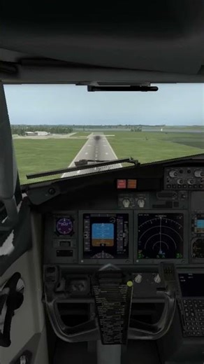 Clear for Takeoff — Cockpit View ✈️😲 #aviation #airplane #takeoff #shortvideo #short #shorts